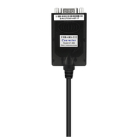 Convertidor USB 2.0 Tipo C RS232 UOTEK, Cable USB-C Macho a DB9, Blindaje Trenzado, Cubierta de PVC, Anillo Magnético, Protección Contra Sobretensiones UT-880-TC