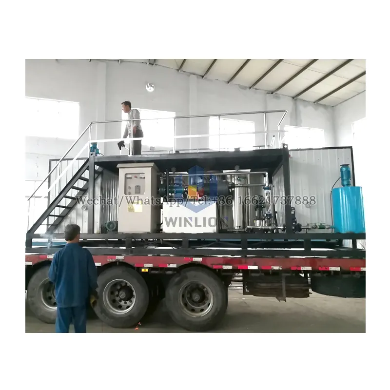 10tph Karet Modified Bitumen Emulsi Peralatan untuk Asphalt Mixing Plant