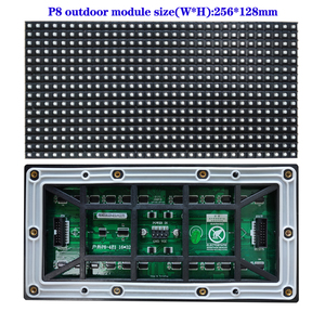 Rgx ODM p8mm 256*128mm SMD LED Bảng điều chỉnh 32 * 16dot kinh doanh bảng tin kỹ thuật số Wifi kiểm soát di chuyển cửa hàng lập trình biển quảng cáo - Product Image 3