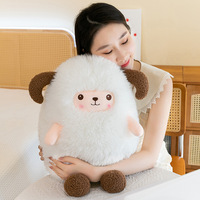 Nouvelle Peluche Mouton Tendance Super Douce et Moelleuse, Cadeau Idéal pour Petite Amie et Meilleures Amies