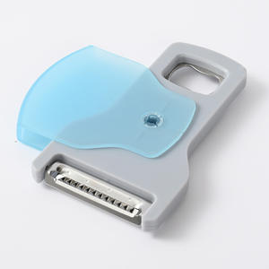 Éplucheur en acier inoxydable, ouvre-bouteille 2 en 1, gadget de cuisine multifonction pour fruits et légumes, lavage à la main uniquement - Product Image 3