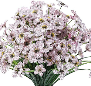 ช่อดอกไม้หญ้าเทียมประดับตกแต่งบ้านสวนและโต๊ะทำงาน - Product Image 5