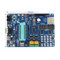 Kit de Módulos de Sensor MCU 66177 8051, Placa de Desarrollo de Aprendizaje con Funciones Completas