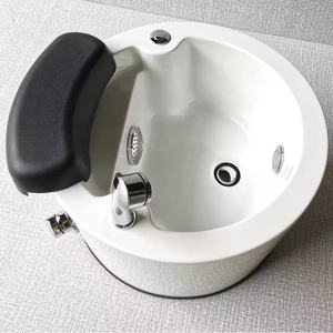 Bac à shampoing en acrylique pour salons de beauté, salons de coiffure professionnels, salons de manucure et salons de massage ; bassin de bain de pieds de qualité export. - Product Image 3
