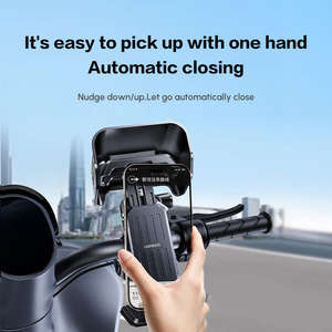 UGREEN 자전거 핸드폰 거치대, [초간편 설치] 초안정적인 오토바이 핸드폰 거치대, 성인 및 어린이용 자전거 핸들바 거치대 - Product Image 6
