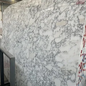 Classico arabescato đá cẩm thạch trắng với tĩnh mạch màu xám đá cẩm thạch trắng phiến đá cẩm thạch trắng arabescato corchia - Product Image 4