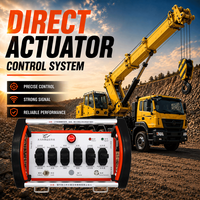 Vente directe d'usine, levier de commande haute performance, télécommande pour grue de camion, radiocomando pour grue hydraulique