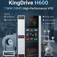 Variateurs de fréquence VFD, inverseurs de fréquence, variateurs de vitesse VSD, entraînement de moteur AC triphasé 380V 5.5KW 18.5KW, traitement de l'eau, ventilation
