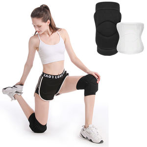 Genouillères de sport respirantes pour l'entraînement, avec éponge épaissie, support de genou pour la danse, protection élastique pour les genoux - Product Image 1