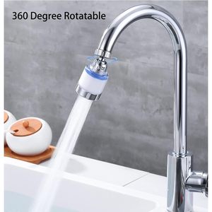 Robinet de cuisine PVC coloré, moyen, économe en eau, écologique, rotation à 360 degrés, douchette universelle pressurisée anti-éclaboussures - Product Image 4