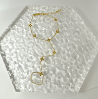 Inspire Bijoux en acier inoxydable Prix de gros Bijoux étanches Chaîne à main au henné Bijoux à la mode Cadeau pour les femmes