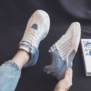 Zapatillas Deportivas Versátiles para Hombre, Estilo Casual, para Correr, Color Blanco, Transpirables, con Malla, que Aumentan la Estatura, Novedad de Verano 2025 - Product Image 3