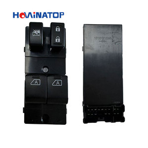 HOWINATOP 25401-CD000 Interrupteur principal de lève-<span class=keywords><strong>vitre</strong></span> électrique côté conducteur à <span class=keywords><strong>2</strong></span> serrures pour Nissan Titan Regular Cab 2004-2015 Fit for <span class=keywords><strong>2</strong></span> Door - Product Image 2
