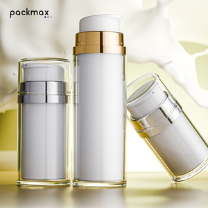 For Acrylic Cylinder Shape Double-Layer Airless <b>Pump</b> <b>Bottle</b> 30/50/100ml Refillable Lotion Cosmetic Container - Product Image 5