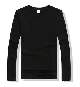T-shirt a manica lunga personalizzabile con logo sublimato, in poliestere/cotone, taglio dritto, sportivo, unisex, traspirante ed economico - Product Image 3