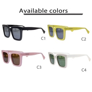 Ladies High Quality Top-Notch Cat Eye <b>Small</b> Frame Acetate High Quality Vintage Sunglasses <b>Men</b> Italy Custom Vintage Sunglasses - Product Image 4