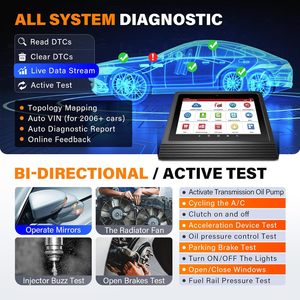 Outil de diagnostic automobile X431 V+ 5.0 avec contrôle bidirectionnel et codage PRO3 V+ 5.0 - Product Image 2