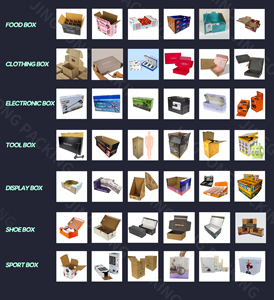 Boîte d'emballage personnalisée en carton ondulé avec impression de couleur de fond de caisse de <span class=keywords><strong>produit</strong></span> Boîte d'emballage pour ensemble de pêche en carton - Product Image 6