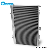 Radiador de aleación de refrigeración de carreras de aluminio ADDCO de 42mm y 2 filas para Mitsubishi Lancer EVO 4 5 6 IV V VI 97 98 99 00 AD-R107RAD