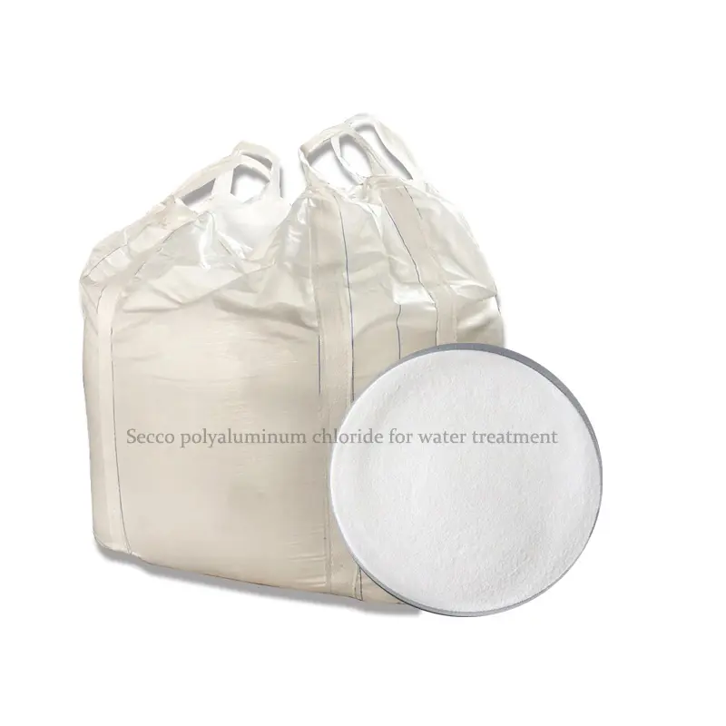 MSDS Coagulador de hierro de alta pureza Productos químicos Poli cloruro de aluminio Polvo blanco libre de grado alimenticio PAC Cloruro de polialuminio 30%