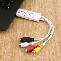 USB 2.0 Portabel Baru Kualitas Tinggi Easycap Adaptor Kartu Penangkap Video Audio VHS Ke DVD Pengambilan Video untuk Win7/8/XP/Vista
