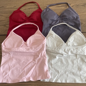 <span class=keywords><strong>Set</strong></span> Sportivo da <span class=keywords><strong>Palestra</strong></span> a 2 Pezzi con Logo Personalizzato, Top Lungo con Spalline e Pantaloncini Senza Cuciture con Effetto Scrunch, <span class=keywords><strong>Abbigliamento</strong></span> Yoga - Product Image 4