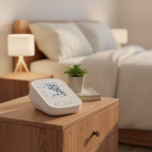 इलेक्ट्रिक डिजिटल टेन्सिमीटर रक्त दबाव निगरानी स्वचालित चिकित्सा स्फिगमोमोमीटर बीपी मशीन हाथ कफ पोर्टेबल एलसीडी डिस्प्ले - Product Image 1