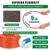 Tuyaux PEX-b en plastique ASTM F2788 de l'usine IFAN, 1/8"-2", tuyau PEX pour chauffage au sol, tuyau PEX a