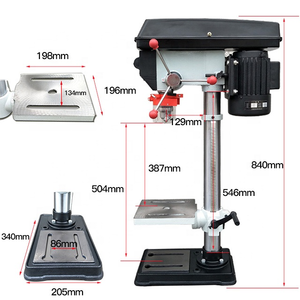 12速工業用ドリルマシン、ヘビーデューティ精密モーター、多機能、家庭用ワークベンチに適しています - Product Image 3