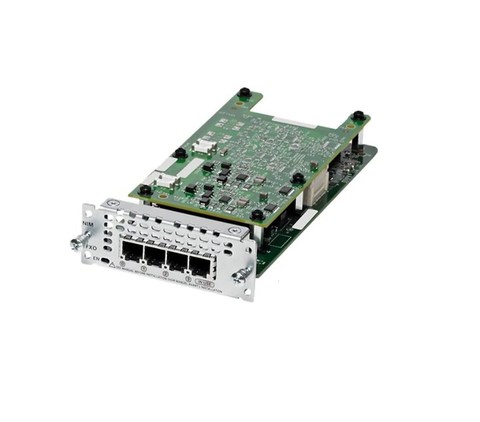 NIM-4FXO 4-port Network Interface Module ISR 4000 Router Modules & Cards
