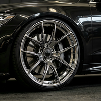 Nouvelles jantes en alliage d'aluminium forgé monobloc chromées style VS-5RS 16-20 pouces 5x112/114.3/120 pour Audi Mercedes 5 ans de garantie