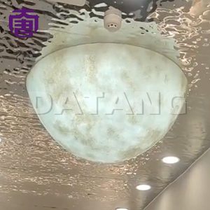Lámpara con motivo semiesférico de fibra de vidrio para festivales y decoración exterior, luces LED impermeables IP65 para parques y jardines - Product Image 4