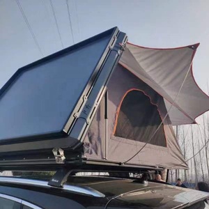 Tente de toit rigide en alliage d'aluminium la plus vendue, pour 4 personnes, tente de toit de voiture MPV, tente de camping pour SUV - Product Image 2