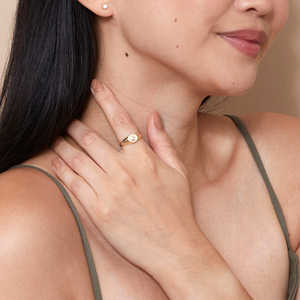 Anillo de Latón Xinyun con Diamantes, Exquisito Anillo Chapado en <span class=keywords><strong>Oro</strong></span> para Mujer - Product Image 5