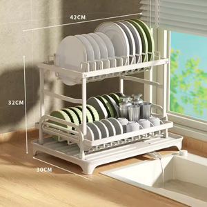 Escurridor de Platos Multifuncional de Acero Inoxidable de Alta Calidad, Resistente al Agua y al Óxido, No Plegable, para <span class=keywords><strong>Cocina</strong></span> - Product Image 5