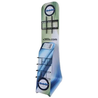 Support d'affichage TV portable personnalisé en tissu tendu pour salon professionnel, avec impression sur mesure, pour exposition