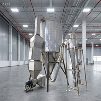 Sécheur par pulvérisation centrifuge rotatif automatique en acier inoxydable à haute efficacité avec PLC, prix compétitif, pour lait et lait de coco