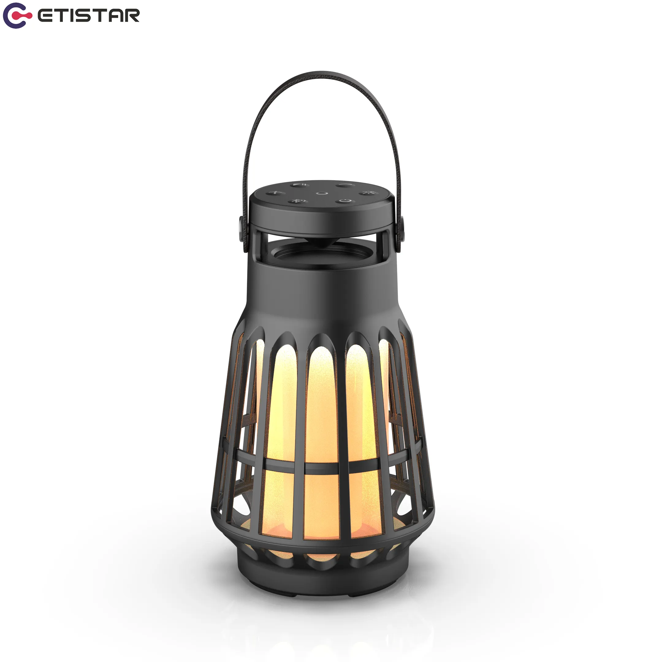 New Factory OEM Portable Outdoor Bluetooth Speakers Wireless Led Camping Lantern Light Speaker TWS IPX5 For Mobile Phone Camp