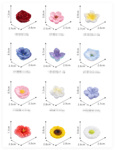 Miniatura 3D de Casa de Muñecas con Flores de Cerezo Flotantes, Girasoles, <span class=keywords><strong>Cactus</strong></span> de Resina, Bosque, Playa de Verano, Adornos de Arena, Juguetes de Jardín de Hadas - Product Image 2