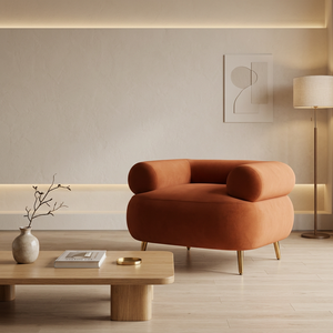 <span class=keywords><strong>Fauteuil</strong></span> d'appoint moderne en similicuir PU et velours, pliable et pivotant, à poils courts, pour salon et détente - Product Image 6