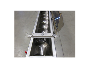 Transportador de tornillo industrial para el transporte eficiente de materiales a granel, polvo y gránulos, diseñado para fábricas, almacenes y líneas de producción. - Product Image 3