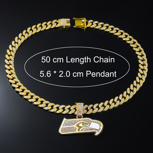 Nuevo Collar con Colgante de Cabeza de Búho Chapado en Oro y Plata, Estilo Hiphop Personalizado, Collar Moderno y Genial para Hombre, Joyería de Moda al por Mayor - Product Image 6