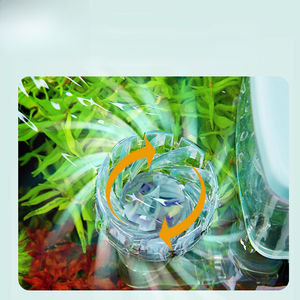 3W 壁掛け水槽フィルター - 軽量で調整可能な吊り下げ式フィルタースポンジ、2～15ガロンの水槽、屋外、浴室、デスクトップ用 - Product Image 3