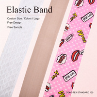Bande élastique certifiée OEKO-TEX de haute qualité, accessoires vestimentaires, sangle en nylon personnalisée, ceinture pour vêtements
