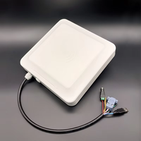 Lector de Tarjetas RFID UHF de 7dbi, 2 a 6 Metros de Alcance, Lector de Control de Acceso de Largo Alcance, USB, Lector/Escritor Inteligente Sin Contacto de Larga Distancia