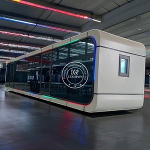 Fabriqué en Chine Petite cabine Apple Mobile Home Hôtel préfabriqué Space Capsule House avec cuisine et salle de bain - Product Image 1