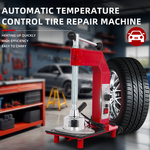 Máquina vulcanizadora de reparación de neumáticos de coche eléctrico con herramienta de parcheo caliente de temperatura constante Material de acero - Product Image 2