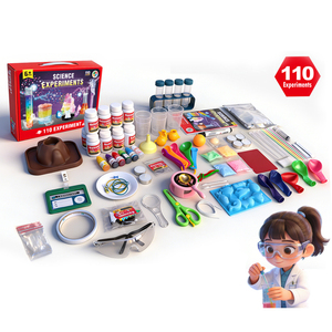 Set di 110 Strumenti e Materiali di Alta Qualità per Esperimenti Scientifici Educativi per Bambini - Product Image 1