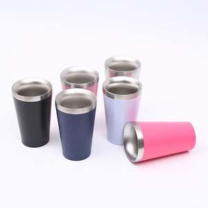 Tazas de Acero Inoxidable de 14 oz con Aislamiento al Vacío, Personalizables con Logotipo, Delgadas, Rectas, para Sublimación, Enfriador de Latas 4 en 1 con Tapa - Product Image 4