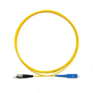 Manufacturer Best Price FC UPC To SC UPC 1m 3m 5m Singlemode Simplex 2.0 Cable Size Fiber Optic Patch Cord Splitter